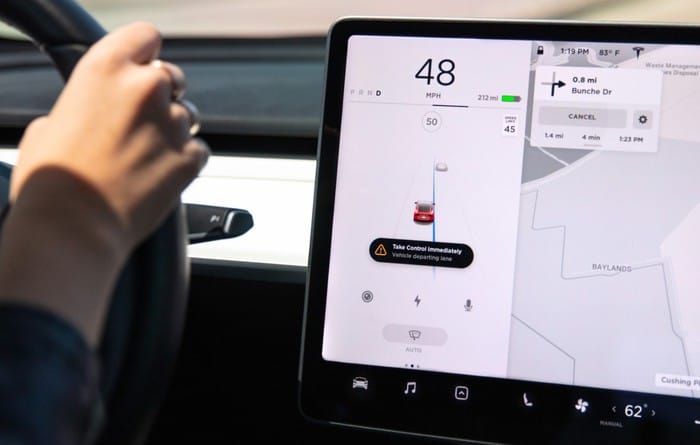 Tesla Lane Departure Improvements