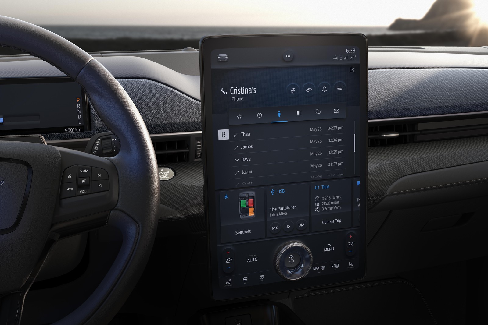 Ford Mach E Infotainment System
