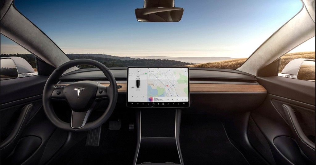 Tesla Model 3 and Model Y Interior