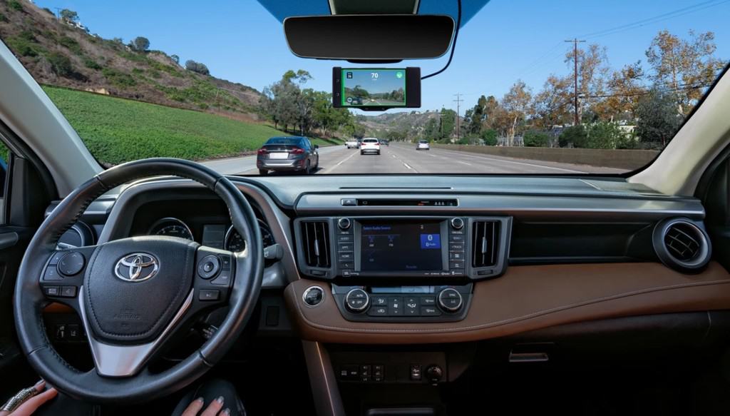 Comma.ai Comma Two running openpilot