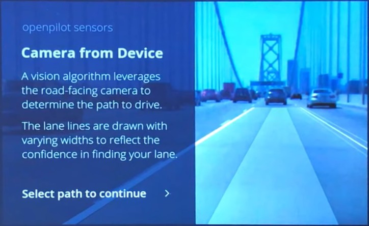 Comma.ai Openpilot Camera