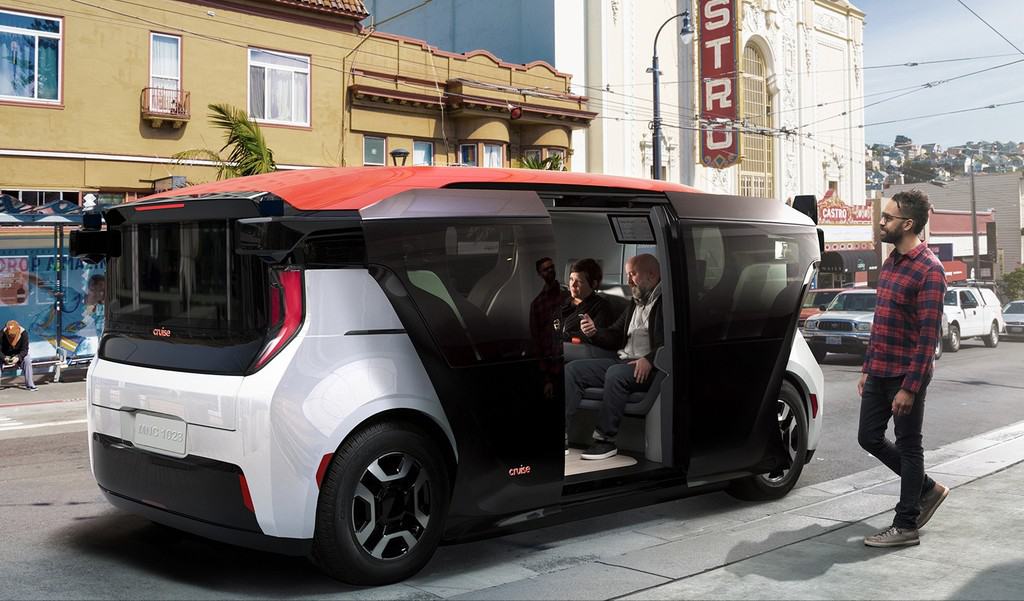 GM Cruise Origin Robotaxi