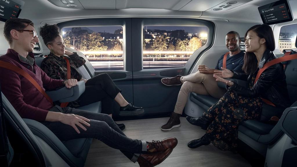 GM Cruise Origin Interior