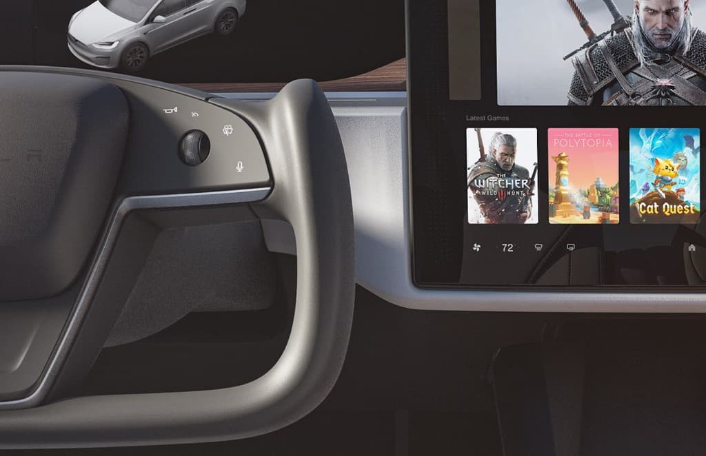 Model S and X Refresh 2021 - Yoke Steering Wheel Controls