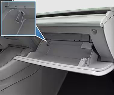 Tesla Glove Box USB Port